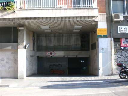 Plaza de parking en alquiler en Barcelona