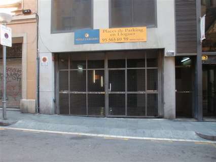 Plaza de parking en alquiler en Barcelona