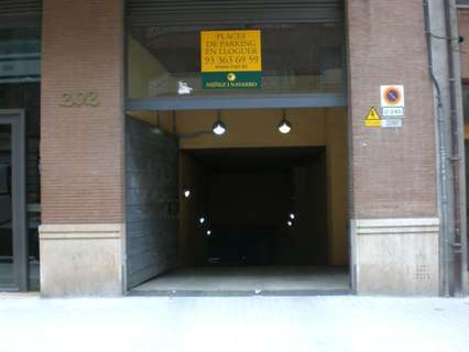 Plaza de parking en alquiler en Barcelona