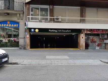 Plaza de parking en alquiler en Barcelona
