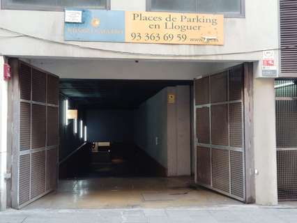Plaza de parking en alquiler en Barcelona