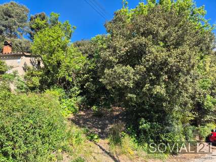 Parcela urbana en venta en Sant Cugat del Vallès