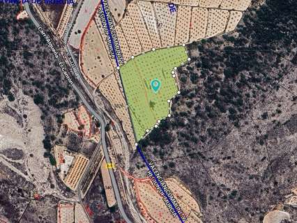 Parcela rústica en venta en Algueña