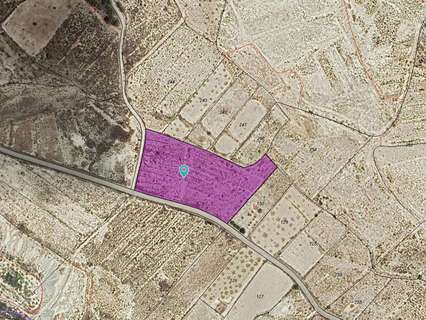 Parcela rústica en venta en Abanilla