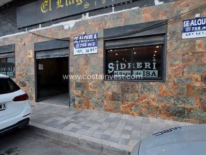 Local comercial en venta en Torrevieja zona Playa del Cura