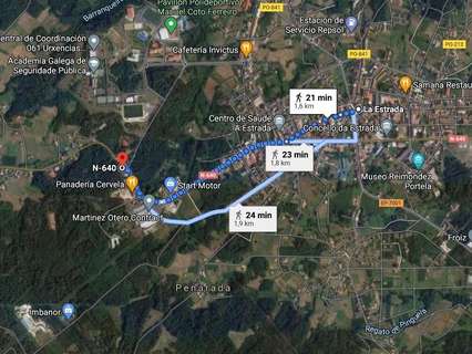 Parcela rústica en venta en A Estrada