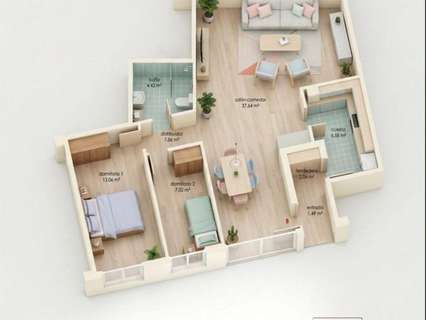Piso en venta en Los Corrales de Buelna