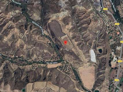 Parcela rústica en venta en Válor