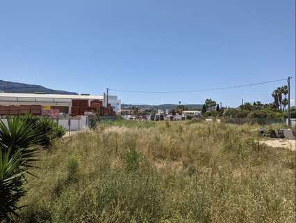 Parcela rústica en venta en Dénia