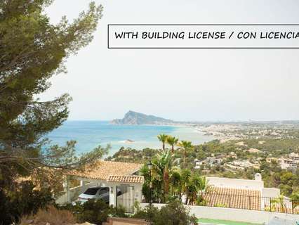 Parcela rústica en venta en Altea