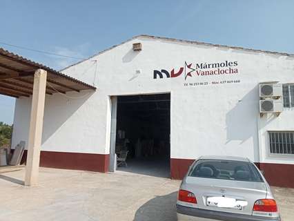 Nave industrial en venta en Carlet
