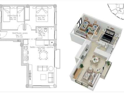 Piso en venta en Benissa zona Benissa