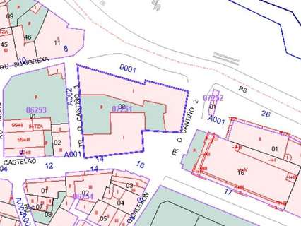 Parcela urbana en venta en A Illa de Arousa