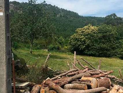 Parcela rústica en venta en Moaña
