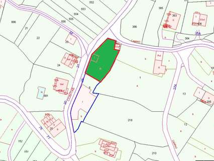 Parcela urbana en venta en Ponte Caldelas