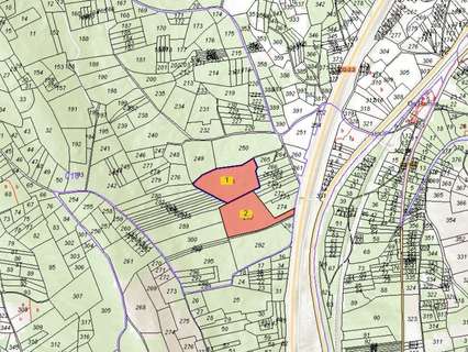 Parcela rústica en venta en Monforte de Lemos