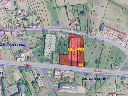 Parcela urbana en venta en Barreiros
