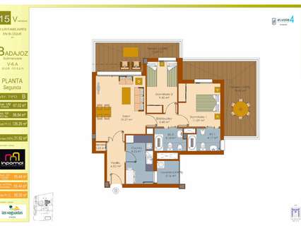 Apartamento en venta en Badajoz