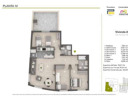 Piso en venta en Badajoz