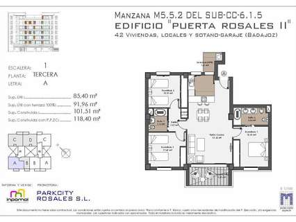 Piso en venta en Badajoz