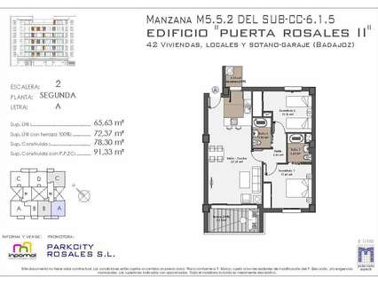 Apartamento en venta en Badajoz