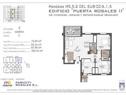 Piso en venta en Badajoz