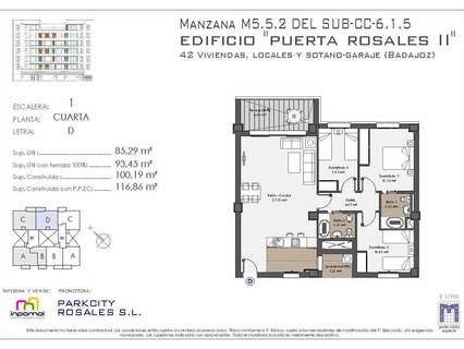 Piso en venta en Badajoz