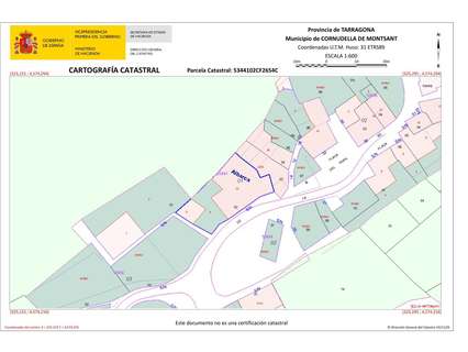 Parcela rústica en venta en Cornudella de Montsant