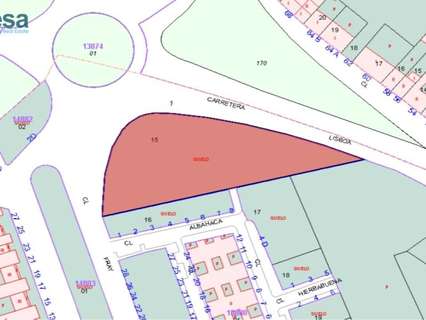 Parcela urbana en venta en Cortegana