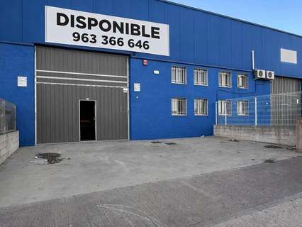 Nave industrial en alquiler en Torrent
