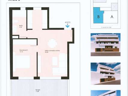 Ático en venta en Churriana de la Vega