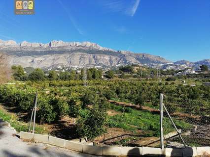 Parcela rústica en venta en Altea