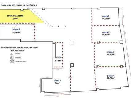 Plaza de parking en venta en Valladolid