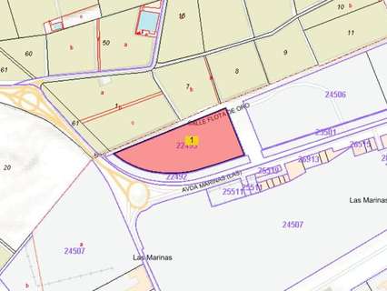 Parcela urbana en venta en Roquetas de Mar