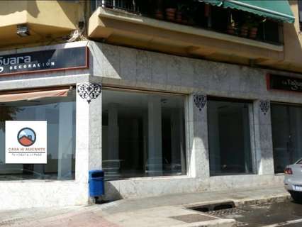 Local comercial en alquiler en Alicante