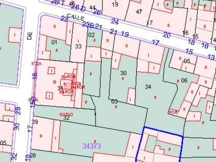Parcela urbana en venta en Madrigueras