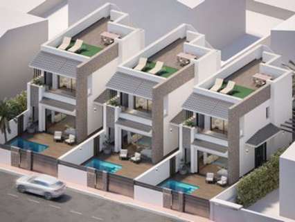 Villa en venta en San Pedro del Pinatar