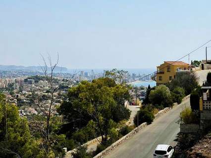 Parcela en venta en Calpe
