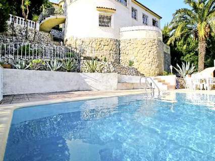 Villa en alquiler de temporada en Calpe