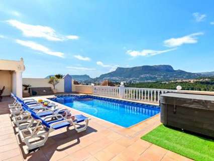 Villa en alquiler de temporada en Calpe