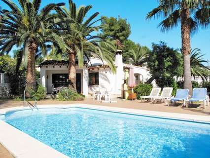 Villa en alquiler de temporada en Teulada zona Moraira