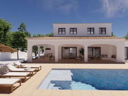 Villa en venta en Teulada zona Moraira
