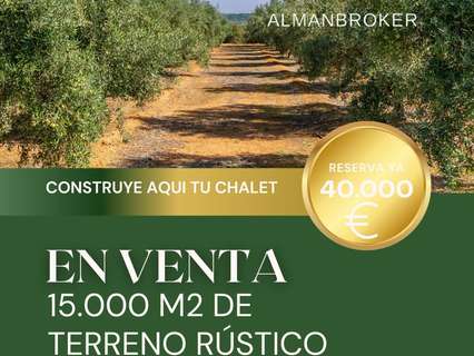 Parcela rústica en venta en Almansa