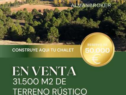 Parcela rústica en venta en Riópar