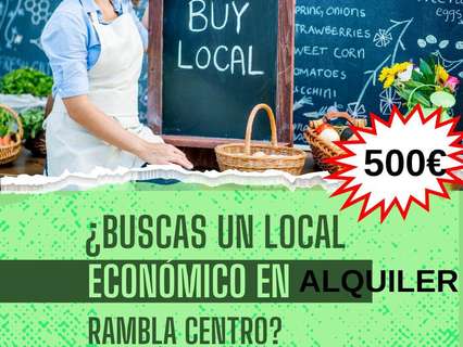 Local comercial en alquiler en Almansa