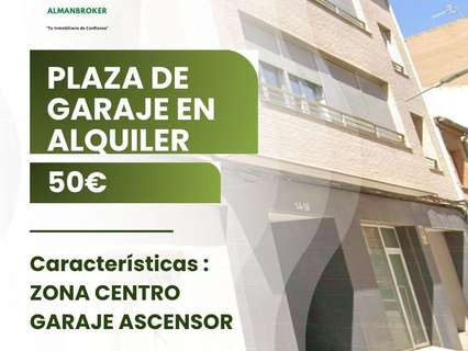 Plaza de parking en alquiler en Almansa