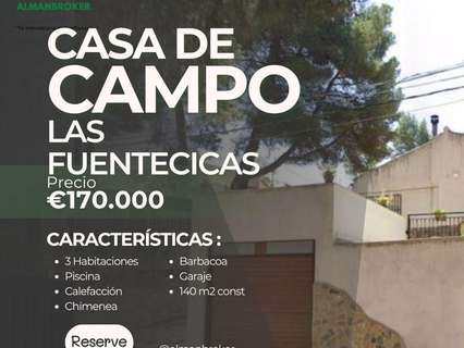 Chalet en venta en Almansa