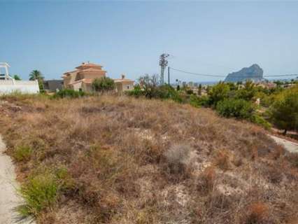 Parcela en venta en Calpe