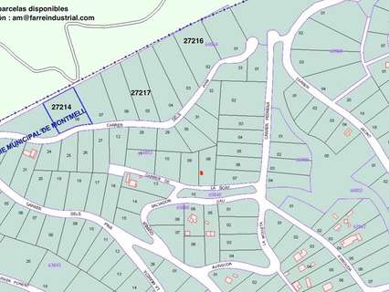 Parcela urbana en venta en El Montmell rebajada