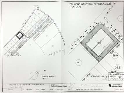 Parcela industrial en venta en Tortosa